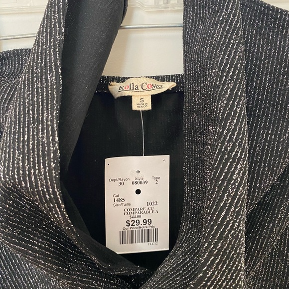 Black and metallic dress - Picture 6 of 10